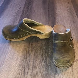 Wooden clogs